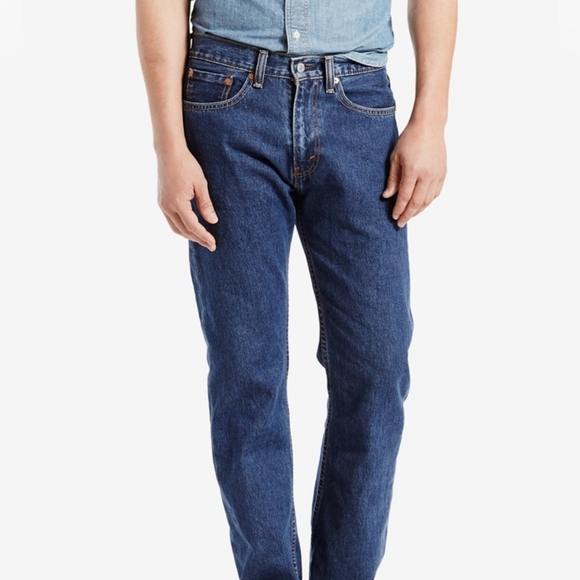 Mens 505 Levi's Relax Fit Jeans Size 36 x 30 New With Tags - Picture 2 of 5